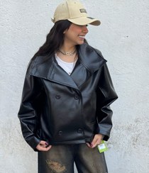 تصویر کت چرم نیک 