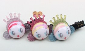 تصویر گل سر انبری عروسکی 