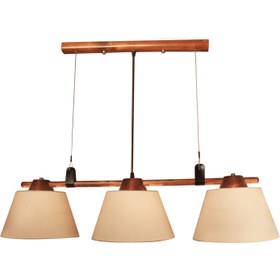 تصویر چراغ آویز خطی مسینا Mi3 Pendant lamp Mi3