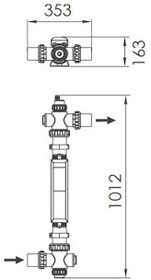 تصویر ضدعفونی کننده استخری نانو ایمکس NT-UV130F 