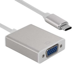 تصویر تبدیل Type-C به VGA رویال ا Royal USB Type-C to VGA Cable Adapter Royal USB Type-C to VGA Cable Adapter