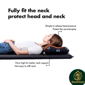 تصویر بالش بادی اتوماتیک فومی بلک داگ مدل BD-CQZ001 Black Dog Memory Foam Pillow Model BD-CQZ001