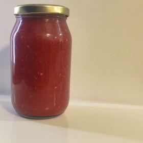 تصویر پوره گوجه‌فرنگی خانگی و غلیظ - ۵۰۰ گرمی 