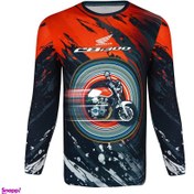 تصویر لباس موتور سواری هوندا مدل HONDA136 