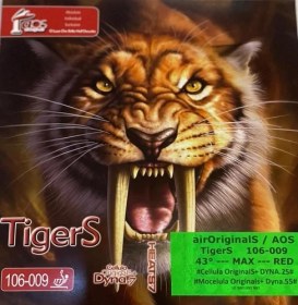 تصویر رویه راکت پینگ پنگ AIR TIGERS GREEN LABEL 