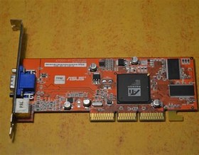 تصویر کارت گرافیک AGP ASUS Radeon A7000 