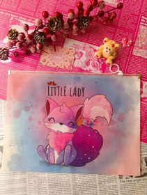 تصویر پوشه سایز A4 زیپی 