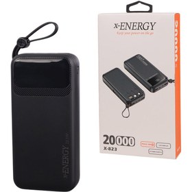 تصویر پاور بانک فست شارژ 20000 ایکس انرژی X-Energy X-823 PD 22.5W X-Energy X-823 PD 22.5W 20000mAh Power Bank