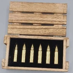 تصویر قالب یخ استیل طرح فشنگ 