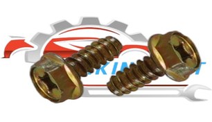 تصویر پیچ ریل شیشه پراید-بسته 10 عددی 