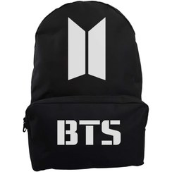 تصویر کوله پشتی کجراه طرح BTS و بلک پینک 