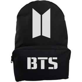 تصویر کوله پشتی کجراه طرح BTS و بلک پینک 