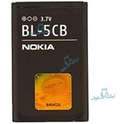 تصویر باتری گوشی موبایل نوکیا مدل BL-5CB ظرفیت ۸۰۰ میلی‌آمپر 