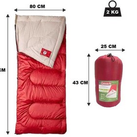 تصویر کیسه خواب پالمتو از برند کلمن Coleman Palmetto Sleeping Bag 