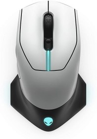 تصویر ماوس الین ور بی سیم مدل AW610M مخصوص بازی Alienware Wired/Wireless Gaming Mouse AW610M