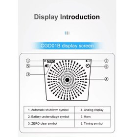 تصویر نشت یاب گاز دیجیتال مستک مدل CGD01B 