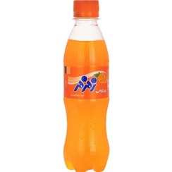تصویر نوشابه گازدار پرتقالی بطری پت 300 cc زمزم 6260022312015 