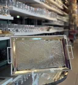 تصویر سینی پذیرایی آلتون - بیضی 