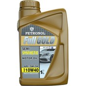 تصویر روغن موتور خودرو پترونول فول گلد 10W40 نیمه سنتتیک حجم 1 لیتر Petronol Full Gold 10W40 Engine Oil Semi Synthetic 1L