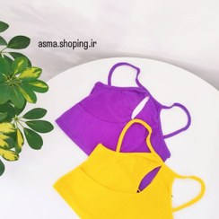 تصویر کراپ کبریتی پنبه زنانه فری سایز مدل چپ و راستی 