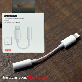 تصویر تبدیل لایتنینگ به جک 3.5 میلیمتری GL-6A 