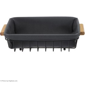 تصویر سبد نان مستطیل دو مدل سبد نان مستطیل: مدل بزرگ با پارچه کد UN-2907 / مدل کوچک با چوب کد UN-2909