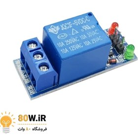 تصویر ماژول رله یک کانال 5V 