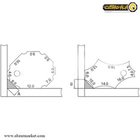 تصویر گیج جوشکاری فیلت ( ولدین گیج ) آکاد کد01-012-972 