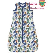 تصویر کیسه خواب بچه گانه لوپیلو سفید آبی طرح سبزیجات 