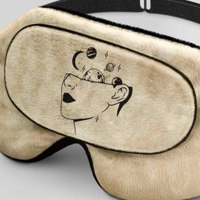 تصویر طرح دختر فضایی برای چشم بند خواب کورال Girl Design for Coral486 Sleep Mask