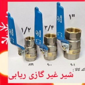 تصویر شیر غیر گازی ریابی 1.2 salam