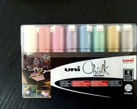 تصویر ست ۸ عددی ماژیک گچی پوسکا ست ۸ عددی ماژیک‌گچی پوسکا. نوک‌۸ میل سرتخت...قابل استفاده بر روی سطوح شیشه،تخته و.....