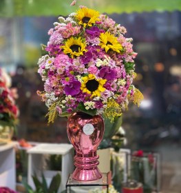 تصویر جام گل خواستگاری 