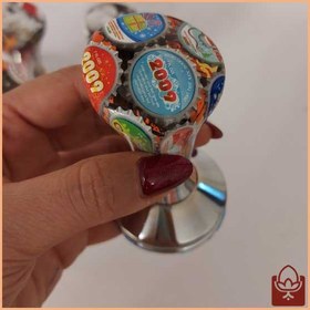 تصویر تمپر اسپرسو تمام فلزی مدل TP-03 – کف محدب 