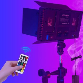 تصویر نور ثابت ال ای دی PROFESSIONAL LED U600 rgb 