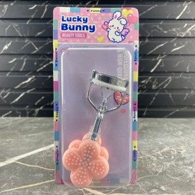 تصویر مژه فر کن لاکی بانی Lucky bunny دسته طرح دار 