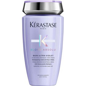 تصویر شامپو بنفش ضد زردی و برنجی موهای بلوند کراستاس Blond Absolu Anti-Brass Purple Shampoo | Kérastase