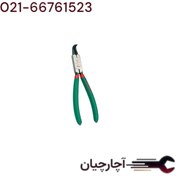 تصویر انبر خار جمع کن سر کج هنس مدل 7-1856 Hans 7-1856 curved head thorn removal pliers