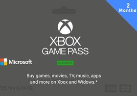 تصویر ایکس باکس گیم پس آلتیمیت 2 ماهه تریال 