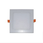 تصویر پنل ۱۲ وات ال ای دی توکار مربع سان لوکس مدل P12S 