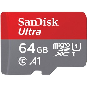 تصویر کارت حافظه microSDXC مدل SanDisk Ultra microSDXC (64GB / 128GB ) 