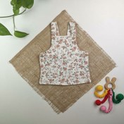 تصویر بیلر دامنی نوزادی دخترانه برند C and A طرح گل دار نباتی رنگ - 3 ماه - 3 ماه | فروشگاه نام نیکو 