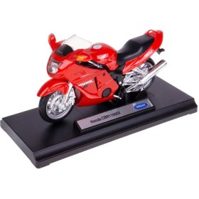 تصویر ماکت موتور فلزی هندا Honda CBR1100 برند welly 