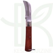 تصویر چاقو پیوند و کابل بر دینگشی مدل 63107 با دسته چوبی 