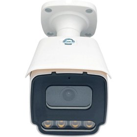 تصویر دوربین مداربسته بولت 5 مگاپیکسل دید در شب رنگی IP مدل B5824 CCTV IP Bullet 5mp WarmLight 3.6mm fixed lens 5824