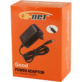 تصویر آداپتور مودم D-Net 12V 1A D-Net 12V 1A Power Adapter