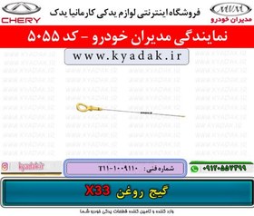 تصویر گیج روغن ام وی ام X33 