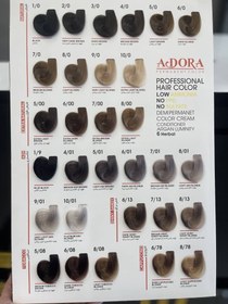 تصویر رنگ موی 120 میل آدورا ADORA 