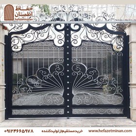 تصویر درب ورودی آهنی 