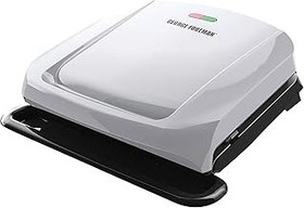 تصویر George Foreman GRP1060P Grill برقی داخلی ، 4-Platinum George Foreman GRP1060P Indoor Electric Grill, 4-Serving, Platinum